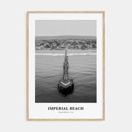 Imperial Beach Portrait B&W Poster