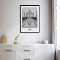 India Portrait B&W Poster