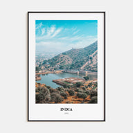 India Portrait Color Poster