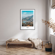 India Portrait Color Poster