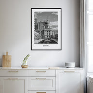 Indiana Portrait B&W Poster