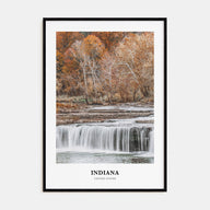 Indiana Portrait Color Poster