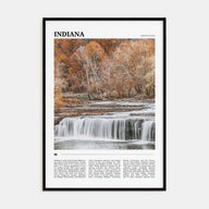 Indiana Travel Color Poster