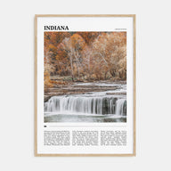 Indiana Travel Color Poster