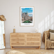Indianapolis Portrait Color No 2 Poster