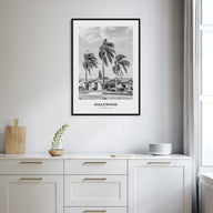Inglewood Portrait B&W Poster