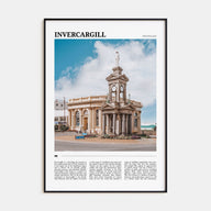 Invercargill Travel Color Poster
