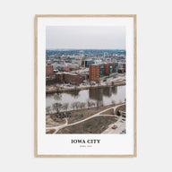 Iowa City Portrait Color Poster