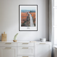 Iowa Portrait Color Poster