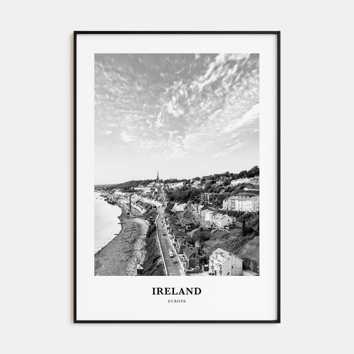 Ireland Portrait B&W No 2 Poster