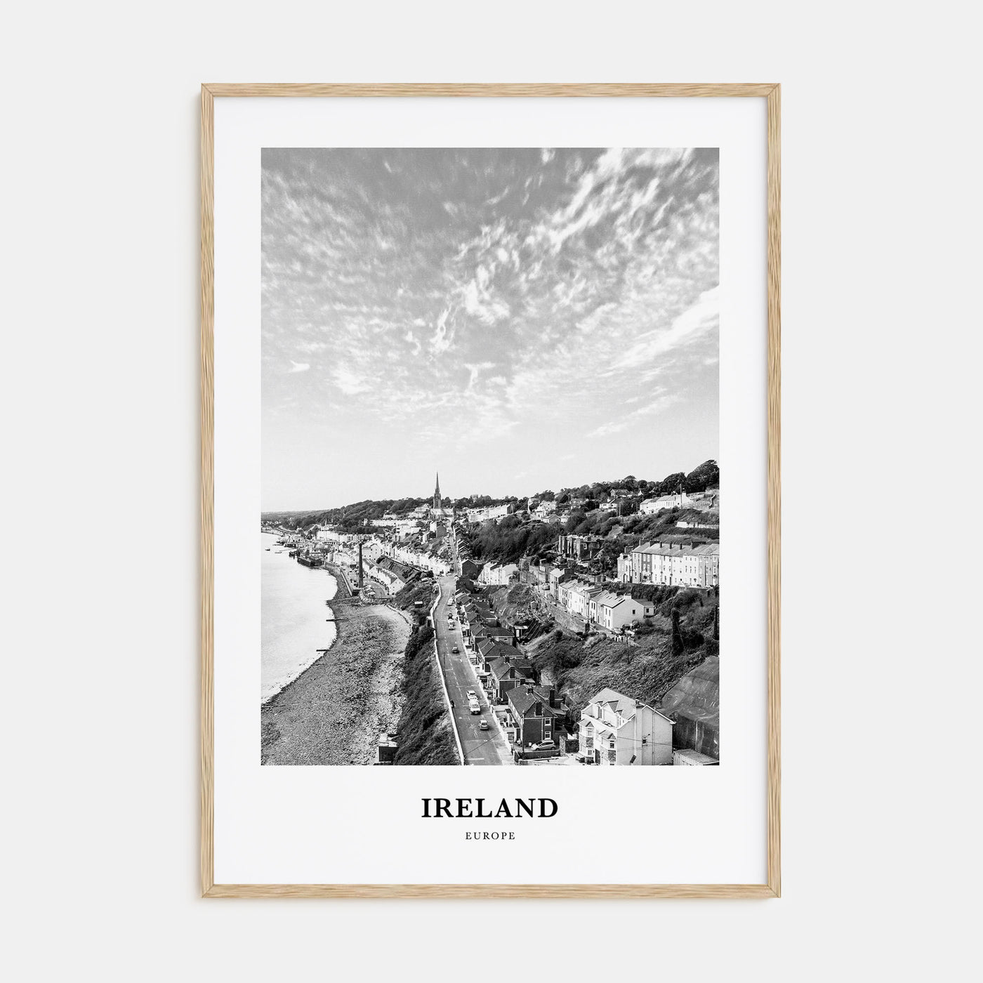 Ireland Portrait B&W No 2 Poster