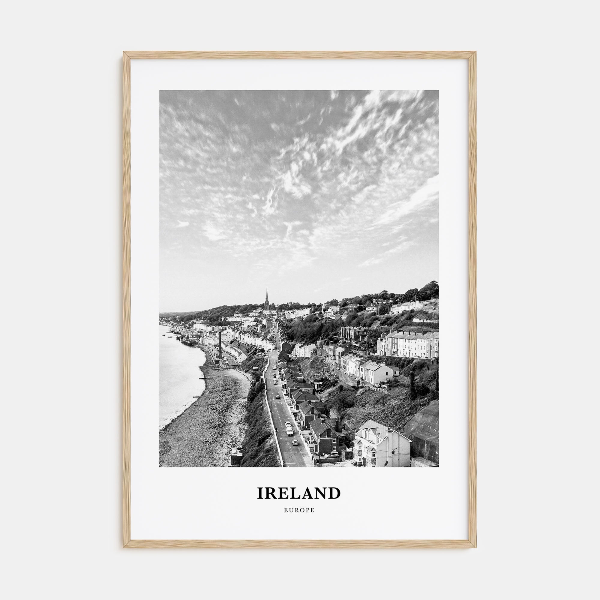 Ireland Portrait B&W No 2 Poster