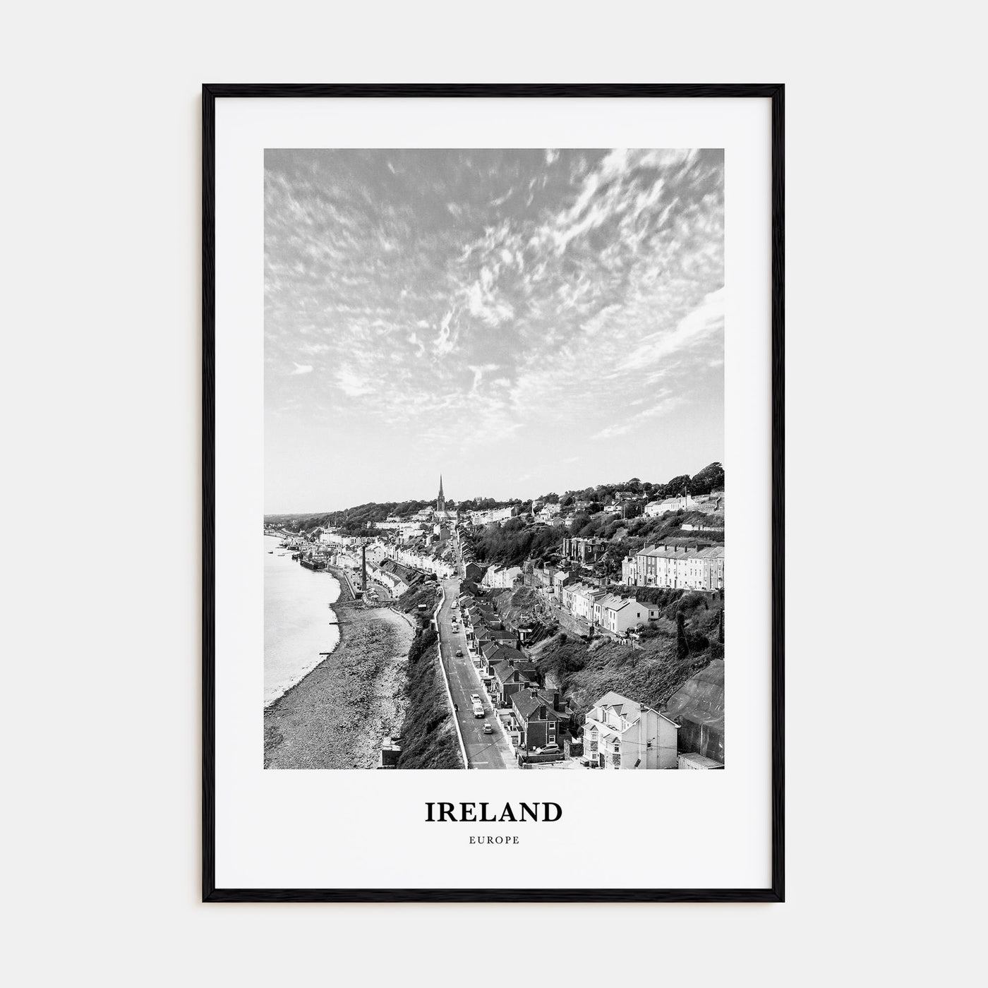 Ireland Portrait B&W No 2 Poster