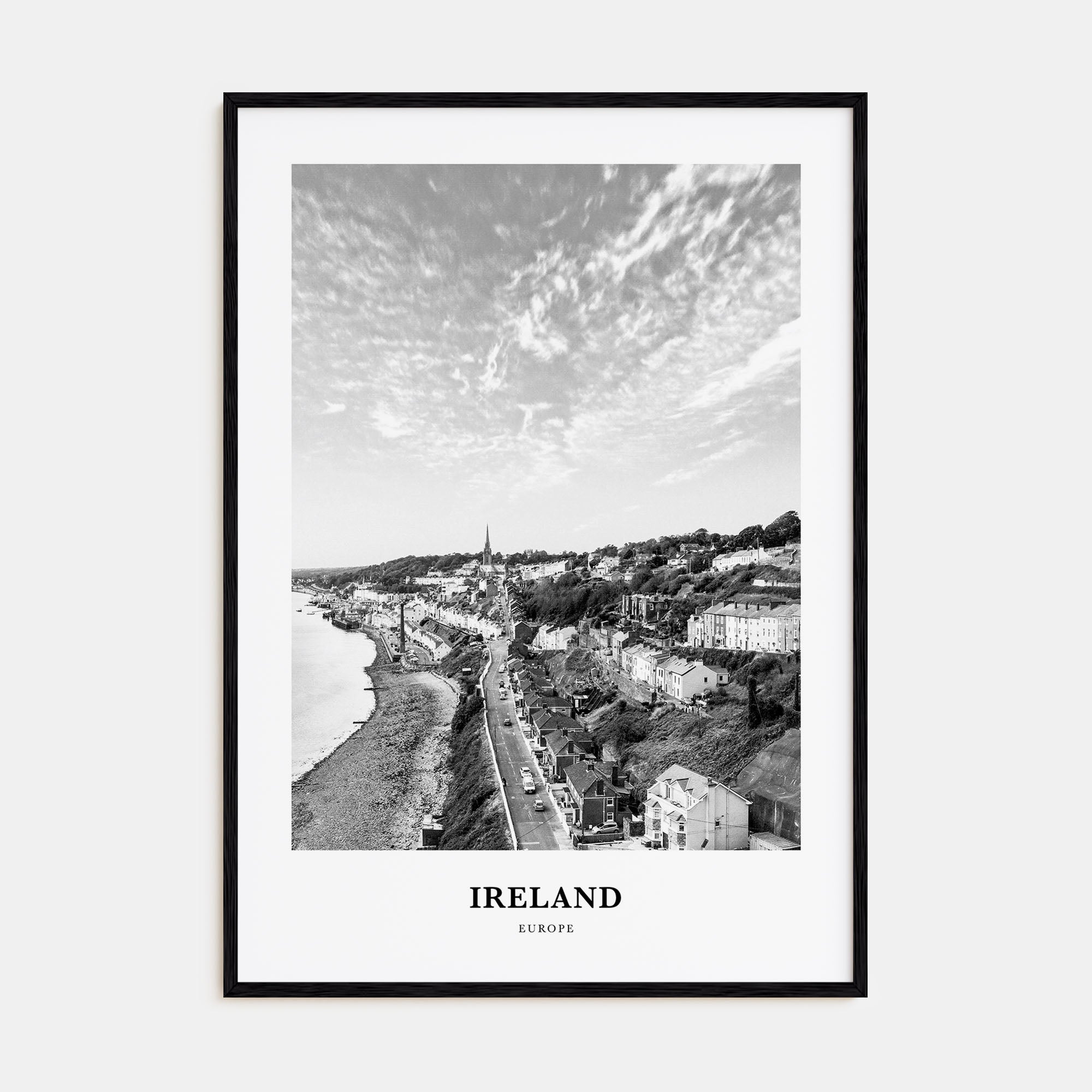 Ireland Portrait B&W No 2 Poster