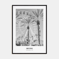 Irvine Portrait B&W No 1 Poster