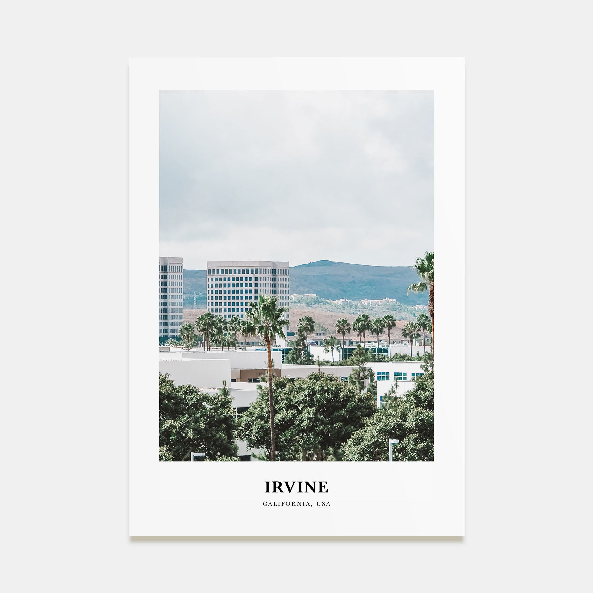 Irvine Portrait Color Poster