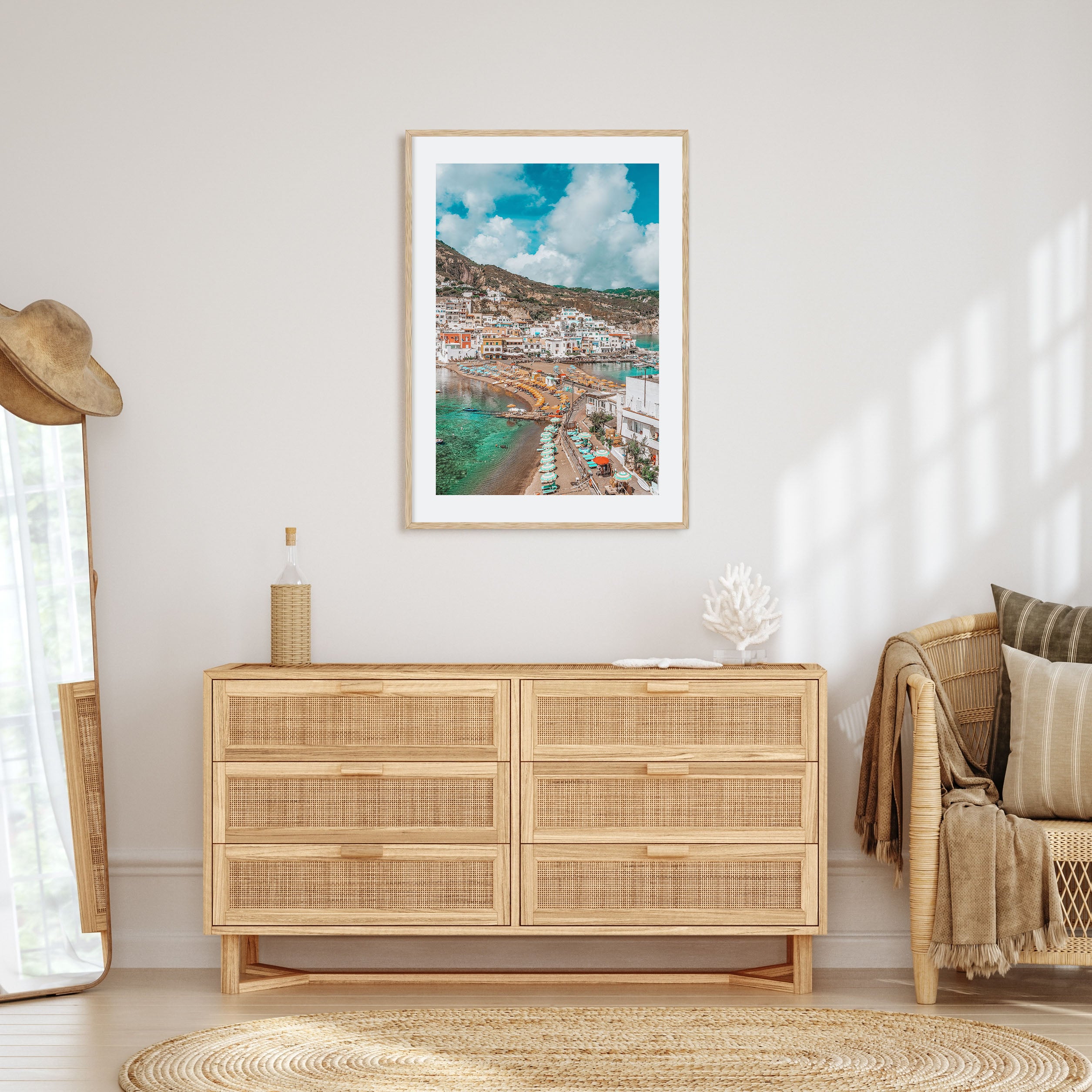 Ischia Photo Color Poster