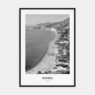 Ischia Portrait B&W Poster