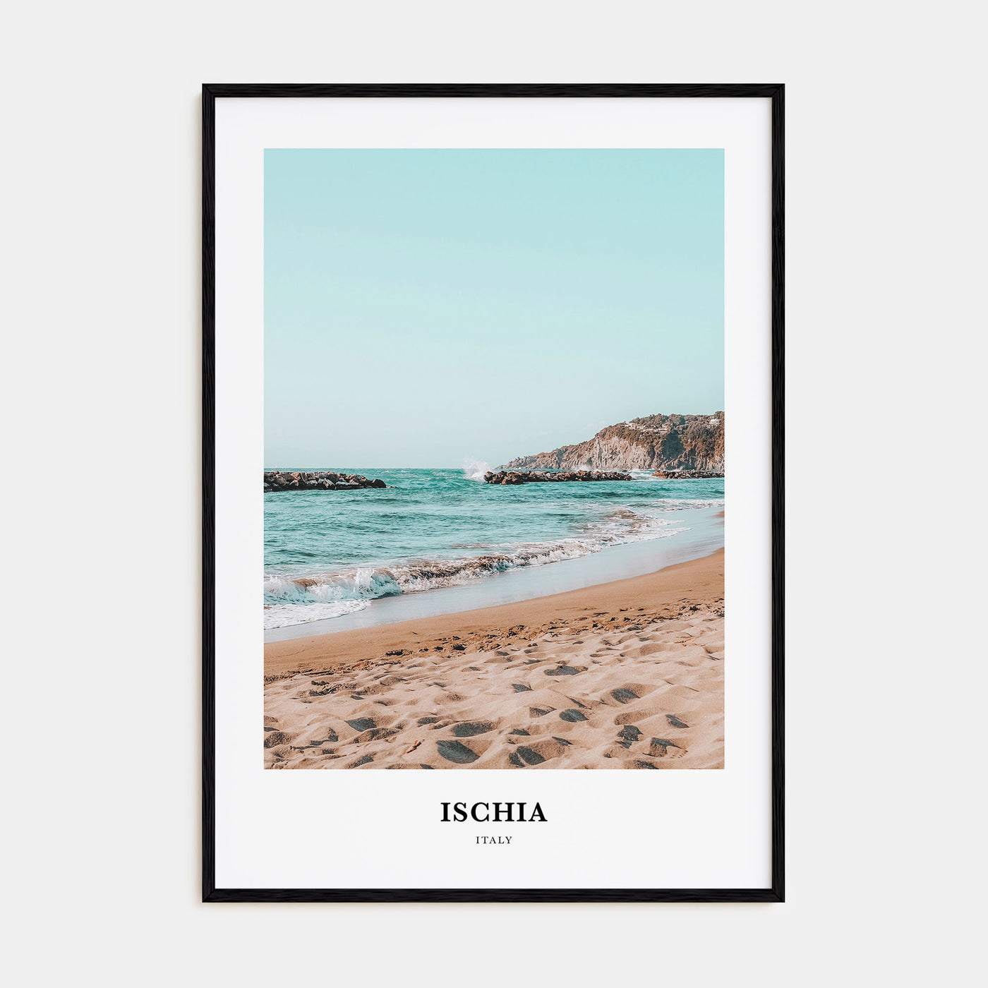 Ischia Portrait Color Poster