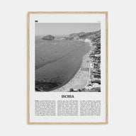 Ischia Travel B&W Poster