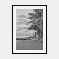 Isla Mujeres Photo B&W Poster