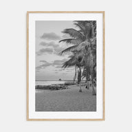 Isla Mujeres Photo B&W Poster