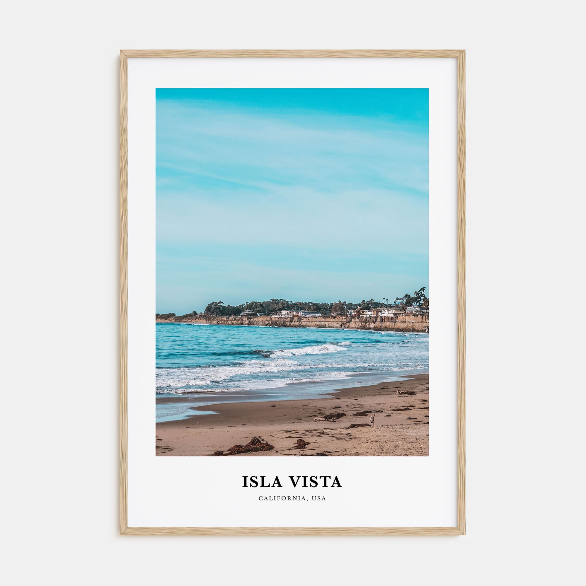 Isla Vista Portrait Color Poster
