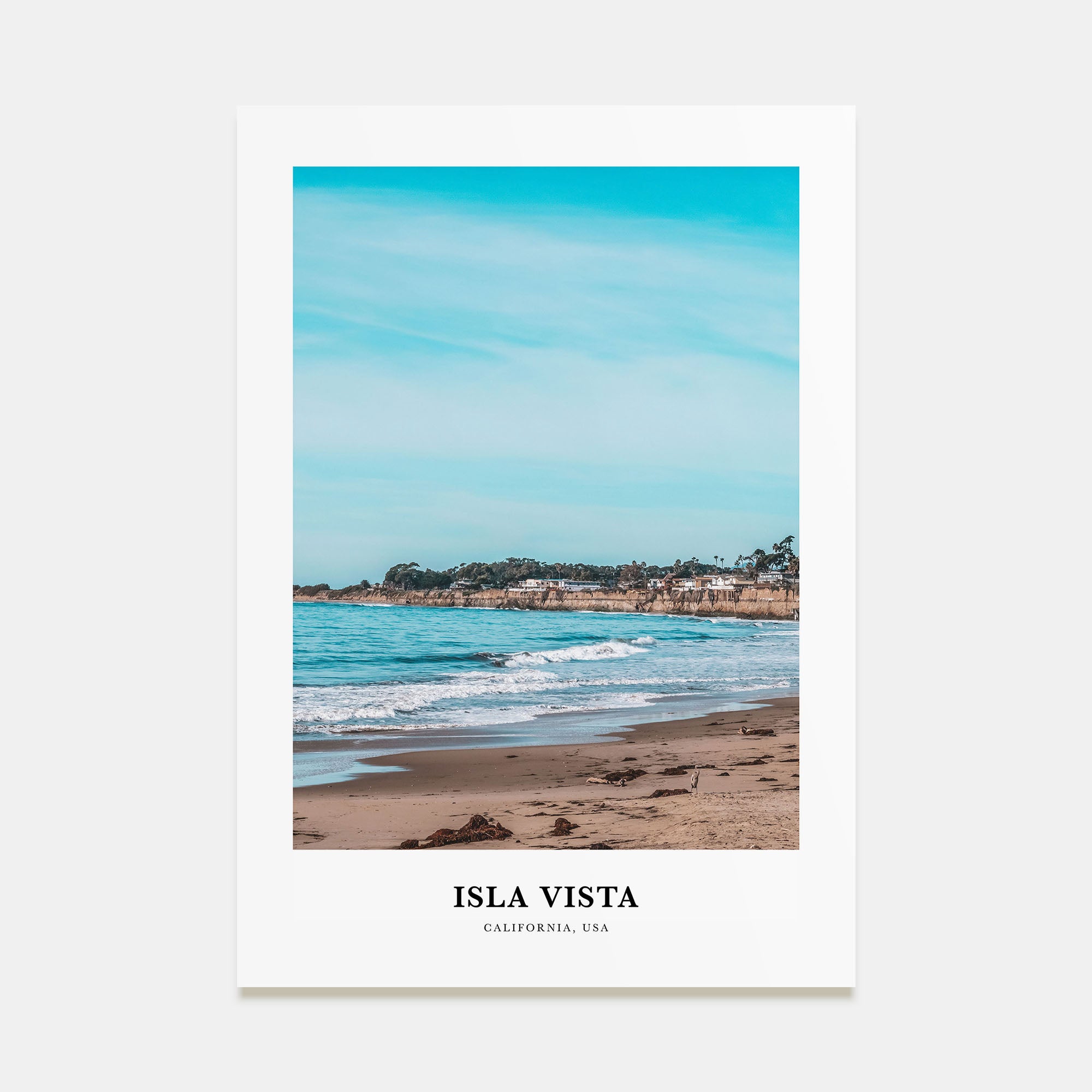 Isla Vista Portrait Color Poster
