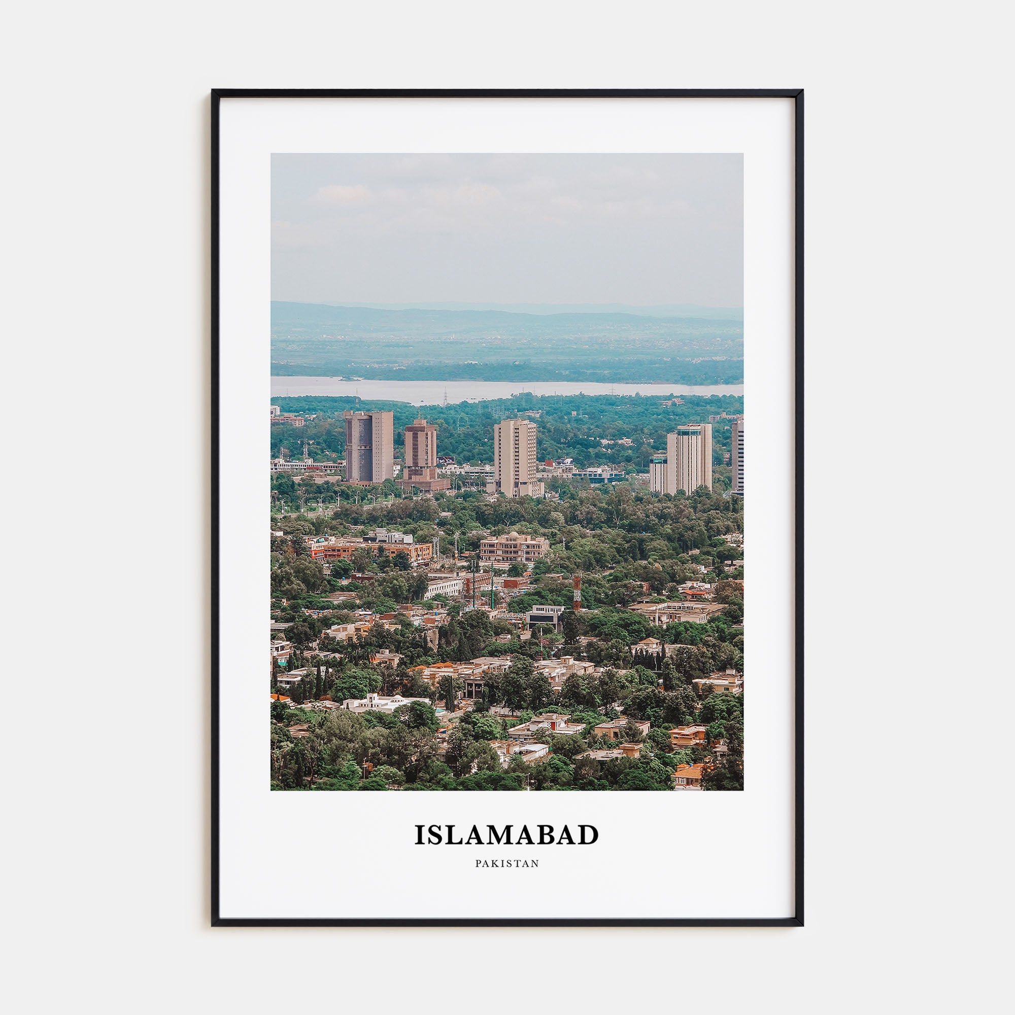 Islamabad Portrait Color Poster