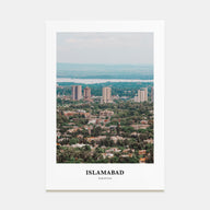 Islamabad Portrait Color Poster