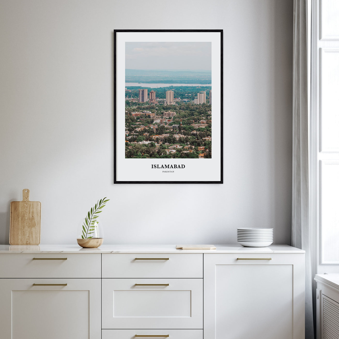Islamabad Portrait Color Poster
