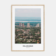 Islamabad Portrait Color Poster