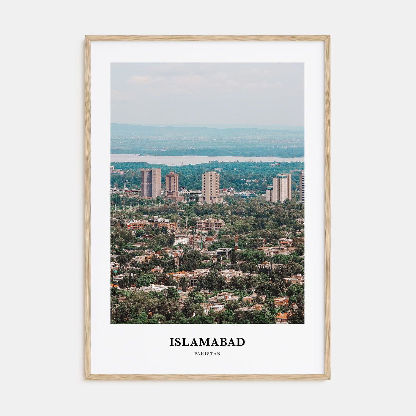Islamabad Portrait Color Poster