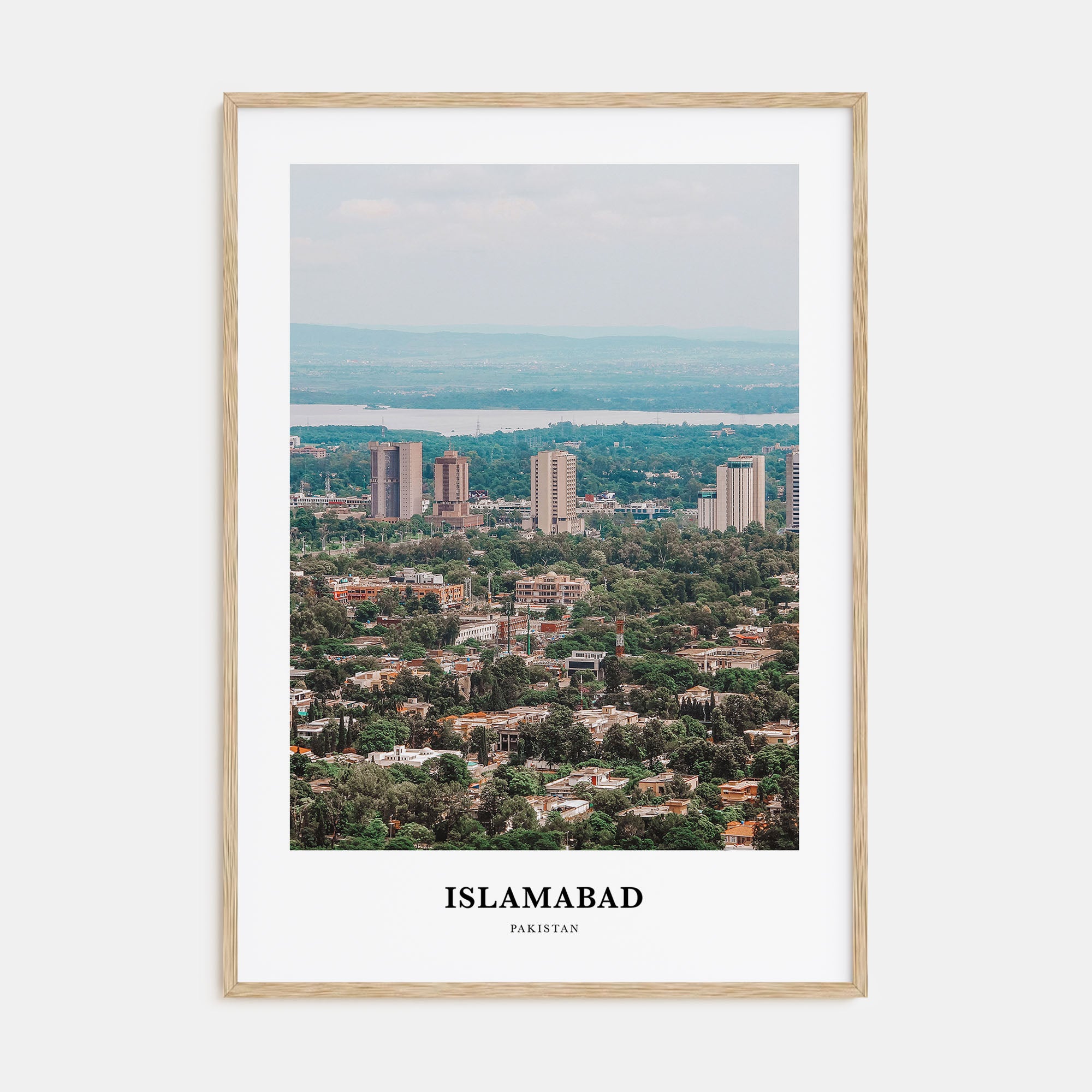 Islamabad Portrait Color Poster