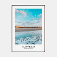 Isle of Palms Portrait Color Poster