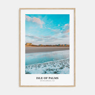Isle of Palms Portrait Color Poster