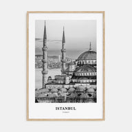 Istanbul Portrait B&W No 2 Poster