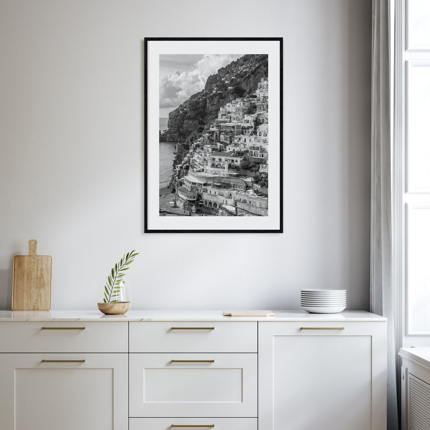 Italy Photo B&W No 1 Poster