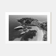 Ithaca Landscape B&W Poster