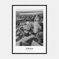 Ithaca Portrait B&W Poster