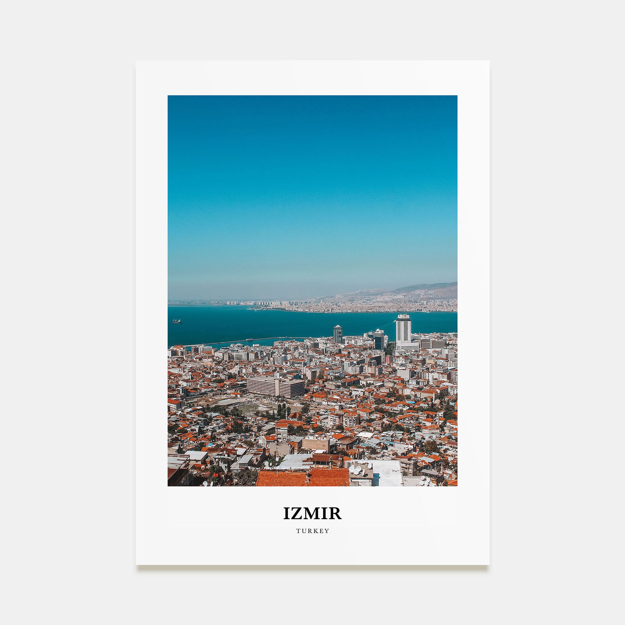 Izmir Portrait Color Poster