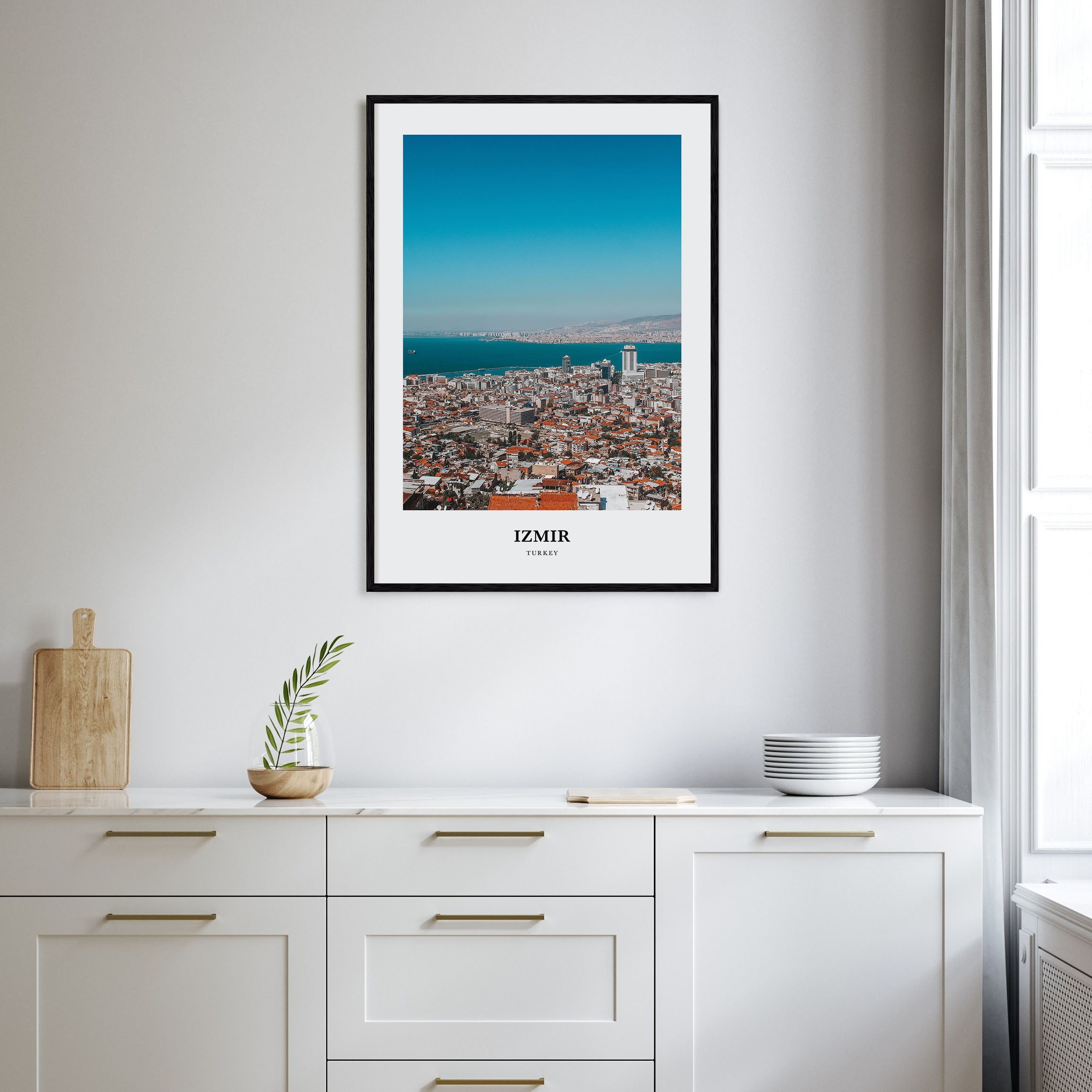 Izmir Portrait Color Poster
