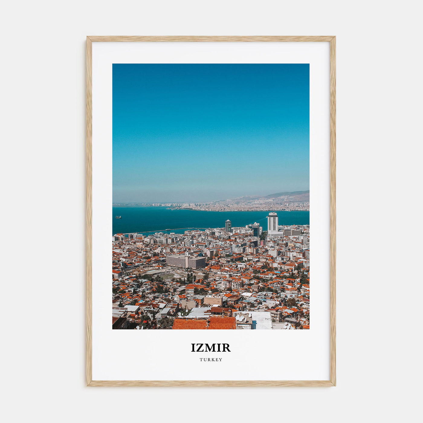 Izmir Portrait Color Poster