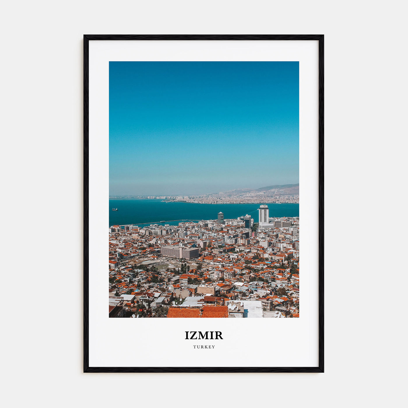 Izmir Portrait Color Poster