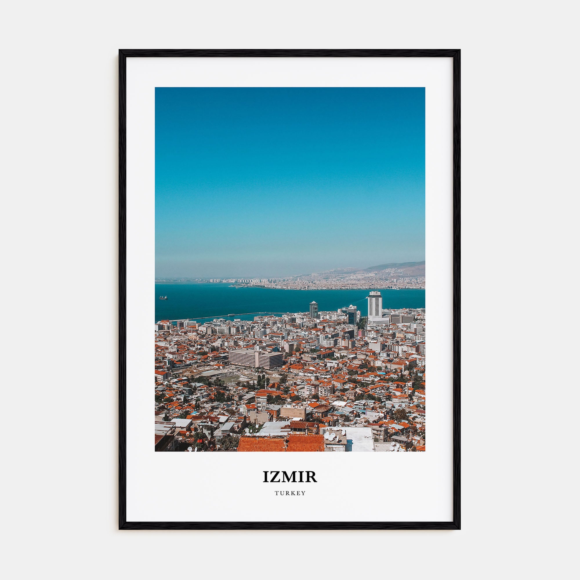 Izmir Portrait Color Poster