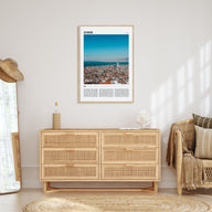 Izmir Travel Color Poster