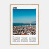 Izmir Travel Color Poster
