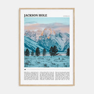 Jackson Hole Travel Color Poster