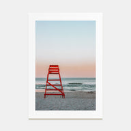 Jacksonville Beach Photo Color No 3 Poster