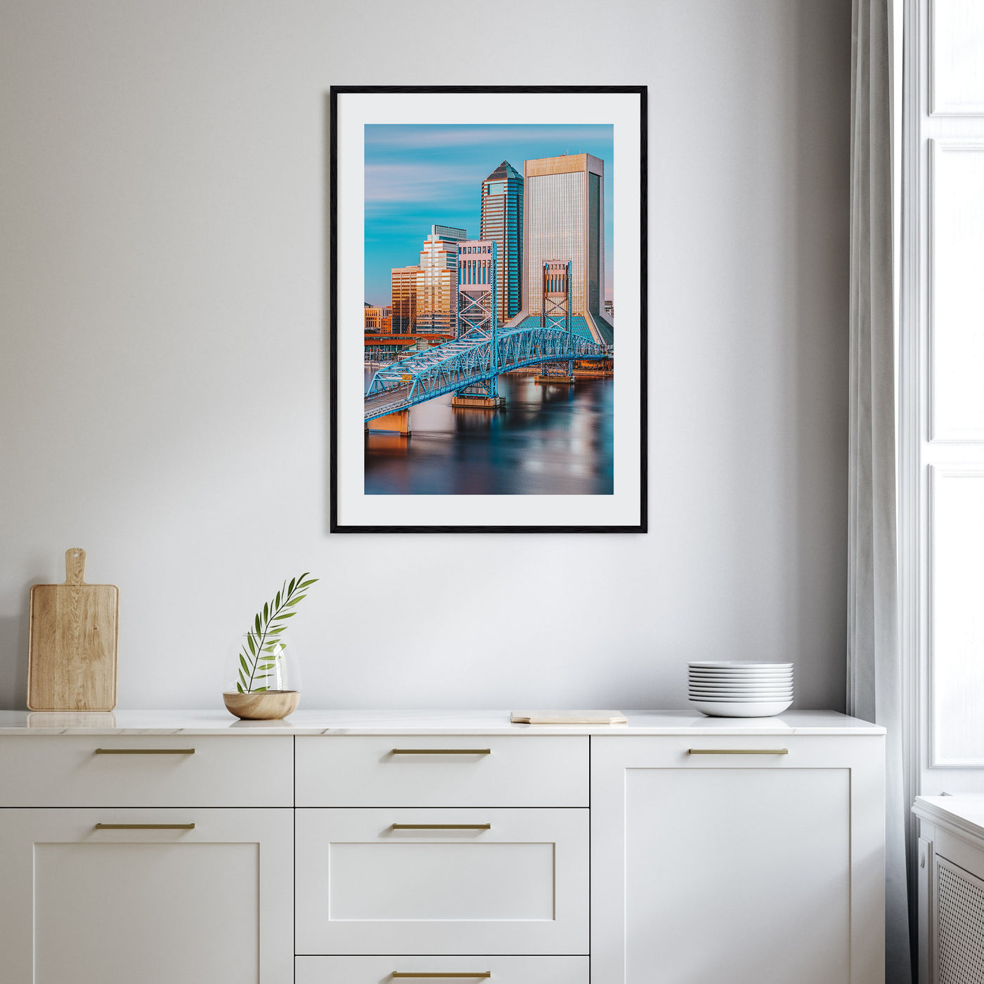Jacksonville Photo Color No 1 Poster